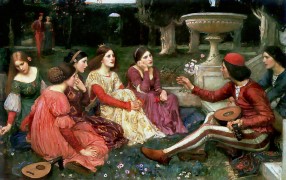 John William Waterhouse_1916_A Tale from the Decameron.jpg